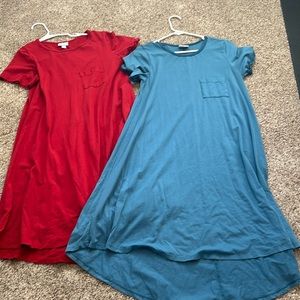 3/$13 bundle deal 
LulaRoe Dresses
